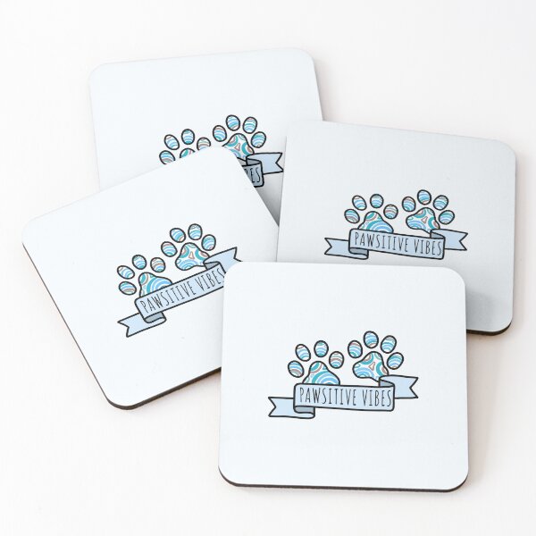Item preview, Pawsitive Vibes Dog Paws with Quote designed and sold by doodella.