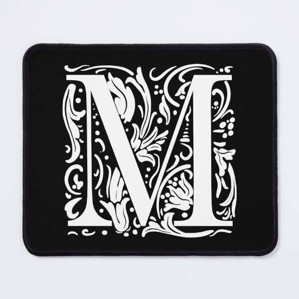 Item preview, Illuminated Initial M designed and sold by rogue-design.