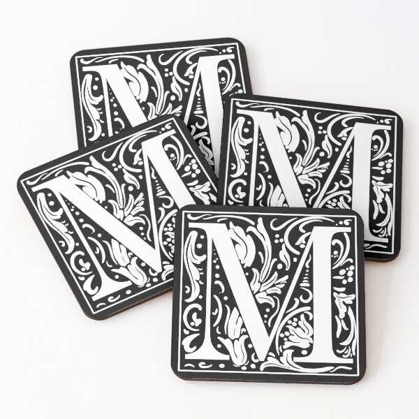 Item preview, Illuminated Initial M designed and sold by rogue-design.