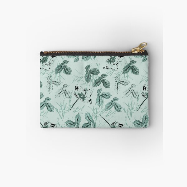 Item preview, Georgiana Floral in soft pine green tint designed and sold by ncxadair.