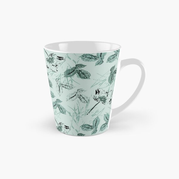 Item preview, Georgiana Floral in soft pine green tint designed and sold by ncxadair.