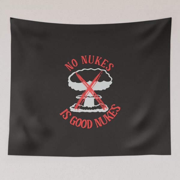 Item preview, No Nukes is Good Nukes (black) designed and sold by JigsawYouth.