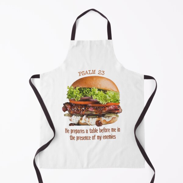Item preview, Psalm 23 Verse 5 - He Prepares A Table Before Me In The Presence Of My Enemies , Burger designed and sold by MJDezigns.