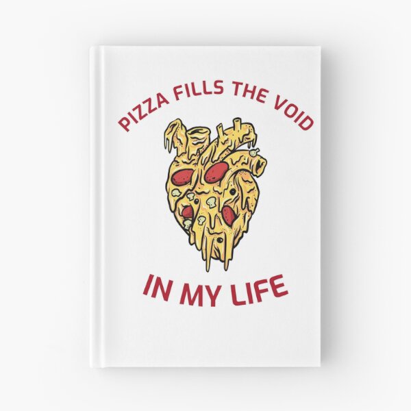Aperçu de l'œuvre La pizza comble le vide dans ma vie créée et vendue par FancifulDesign.