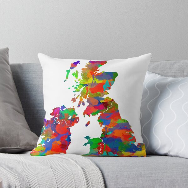 Item preview, Great Britain Watercolor Map designed and sold by chris2766.
