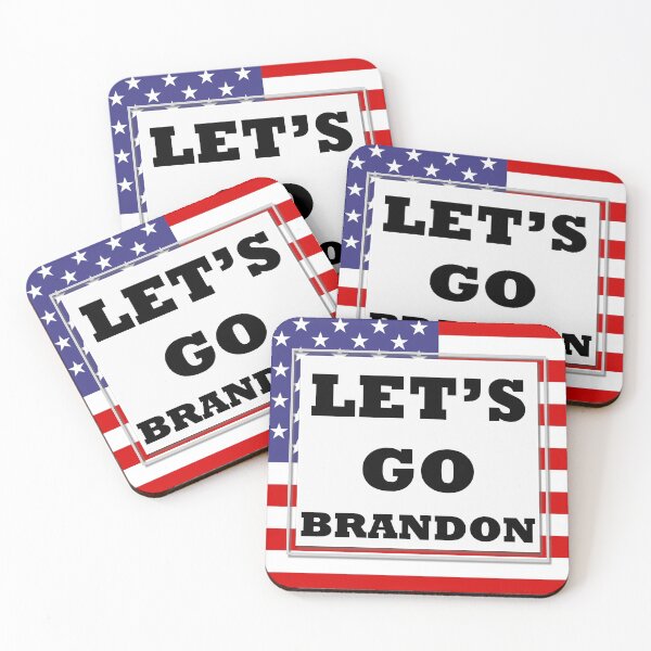 Item preview, Let's Go Brandon American Flag Impeach Biden designed and sold by decosave.