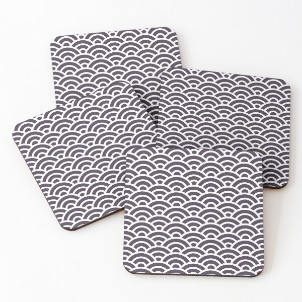 Item preview, SHIKON 215 Seigaiha Waves - Energetic Ver. | Japanese Pattern Wagara designed and sold by Polariszero.