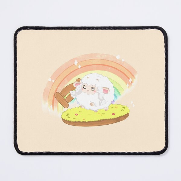 Item preview, Cute Sheep and Rainbow designed and sold by Shalu Elysian.