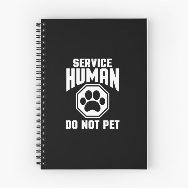 Item preview, Service Human design Do Not Pet Funny Dog Lover Quote Print designed and sold by michaelart18.