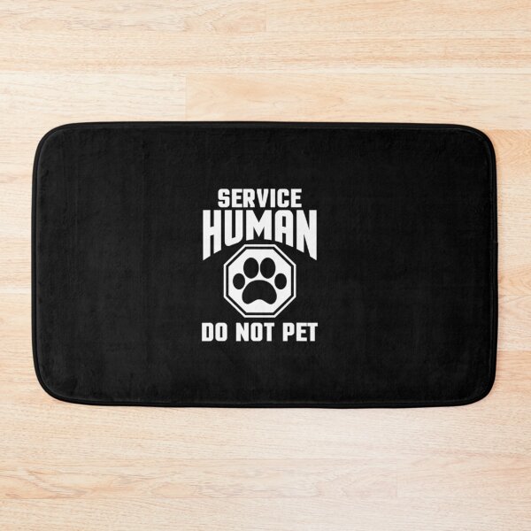 Item preview, Service Human design Do Not Pet Funny Dog Lover Quote Print designed and sold by michaelart18.