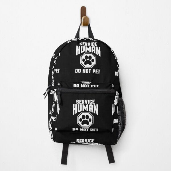 Item preview, Service Human design Do Not Pet Funny Dog Lover Quote Print designed and sold by michaelart18.