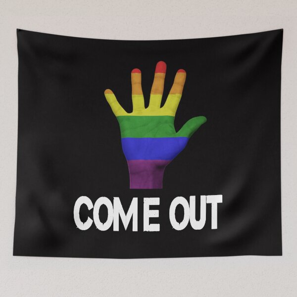 Item preview, Gay Pride LGBT Rainbow Come out Gift designed and sold by Georgiodaccache.