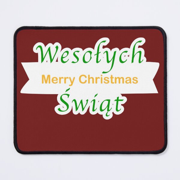 Item preview, Wesolych Swiat Polish Merry Christmas Wishes designed and sold by Krukowski.