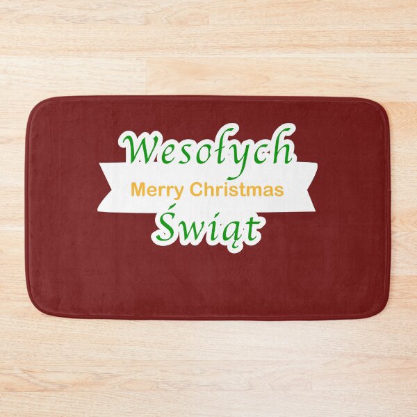 Item preview, Wesolych Swiat Polish Merry Christmas Wishes designed and sold by Krukowski.