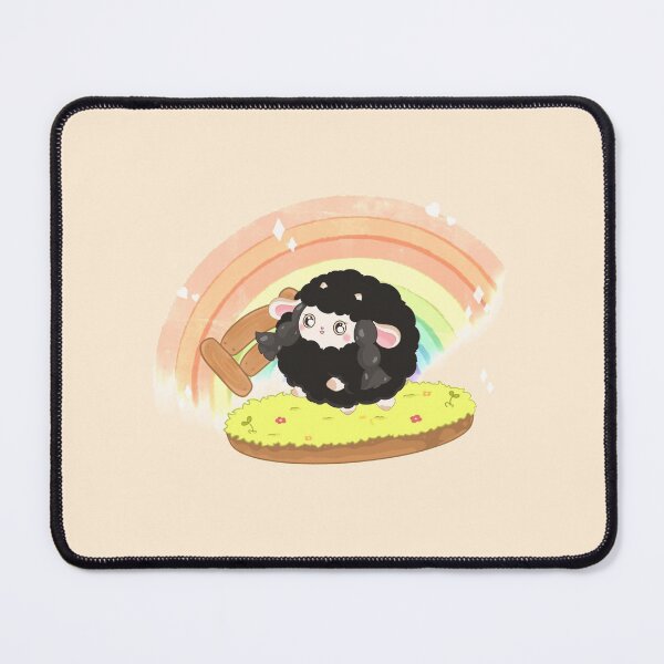 Item preview, Cute Sheep and Rainbow designed and sold by Shalu Elysian.