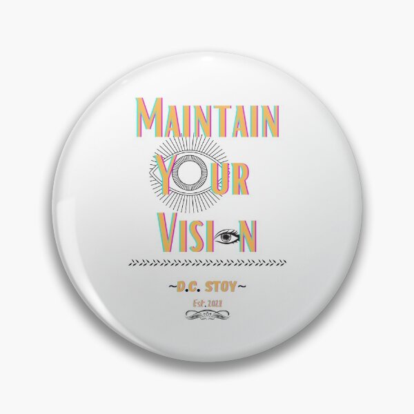 Item preview, Maintain Your Vision (Gold Edition) designed and sold by dcstoy2u-SHOP.