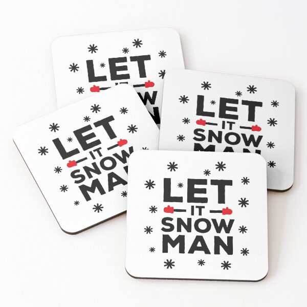 Item preview, Let It Snowman Funny Winter Pun designed and sold by Athlara.