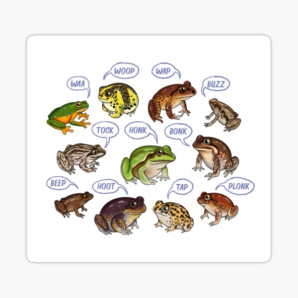 Item preview, Frog Love Songs designed and sold by miss-varanus.