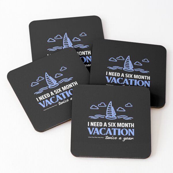 Item preview, I need a six month vacation twice a year designed and sold by FancifulDesign.