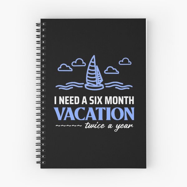 Item preview, I need a six month vacation twice a year designed and sold by FancifulDesign.