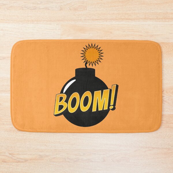 Item preview, BOOM! Bomb Pop Art Illustration - Cartoon Bomb Vector - Popart designed and sold by VizcwntGFX.
