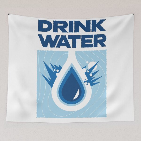 Item preview, Drink water designed and sold by alexunderk.