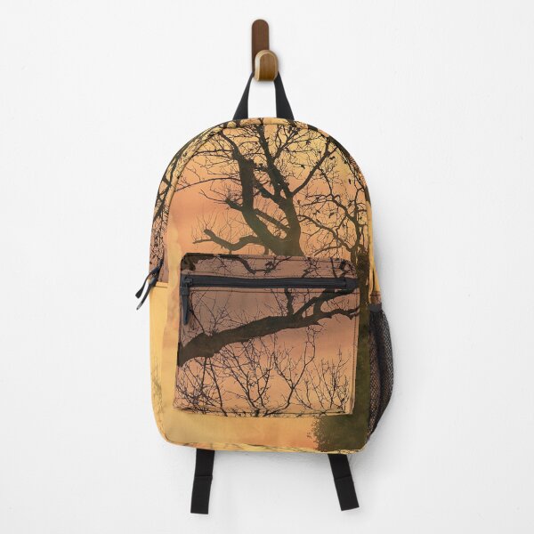 Item preview, Twisted Autumn Tree At Sunset designed and sold by miraminerva09.