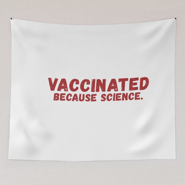 Item preview, Vaccinated Because Science. designed and sold by the-tala.