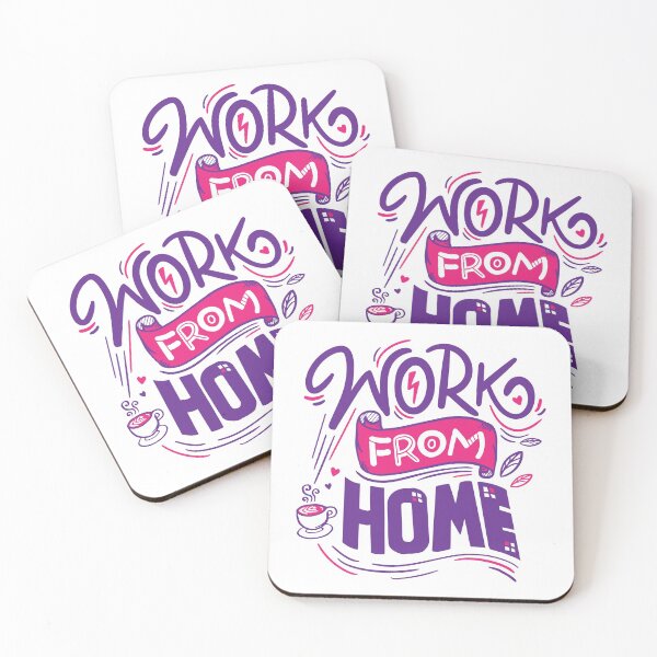 Item preview, Work from Home with a Cup of Coffee designed and sold by I'm  Redz.