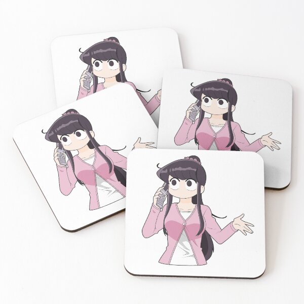 Item preview, Komi-san wa Phonecalling desu designed and sold by ChibiCheems.