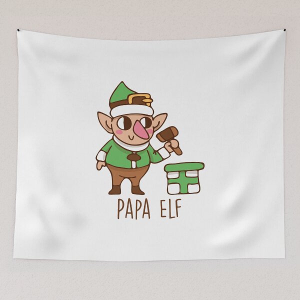 Item preview, Papa Elf Christmas Design designed and sold by stillballin.