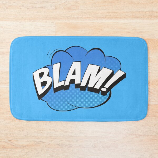 Item preview, BLAM! Explosive Pop Art Illustration - Cartoon Smoke Cloud Vector - Popart designed and sold by VizcwntGFX.