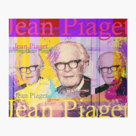 L mina r gida con la obra Retrato de Jean Piaget famoso