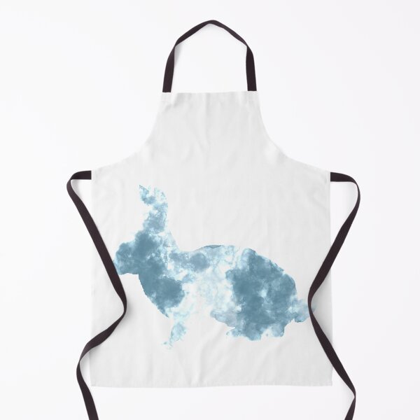 Item preview, Rabbit Blue Watercolour designed and sold by Georgia Hamilton.