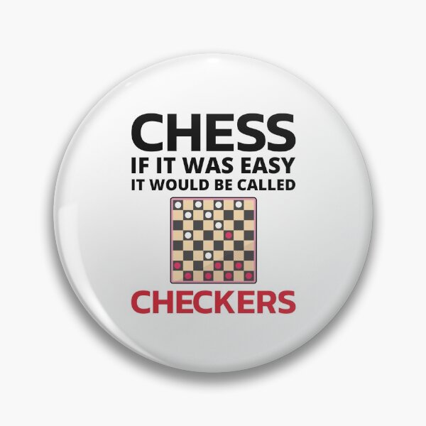 Item preview, Chess Checkers Draughts Strategy Board Games Funny designed and sold by TastefulTees.