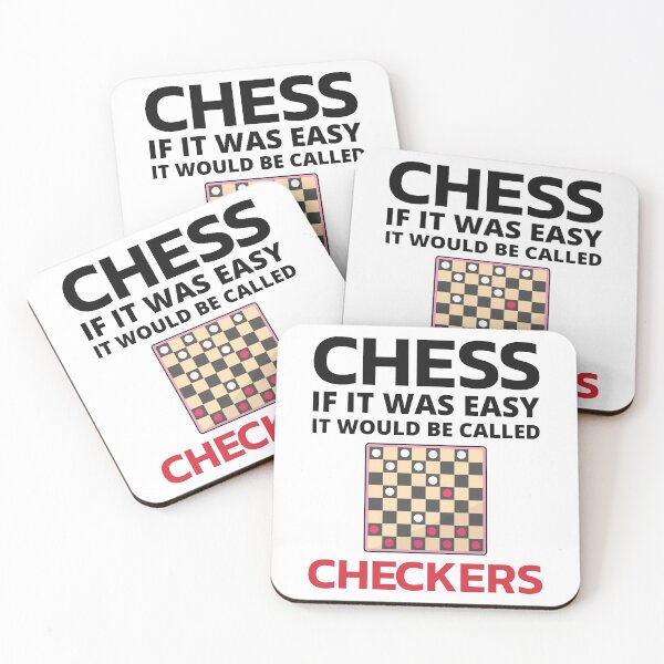 Item preview, Chess Checkers Draughts Strategy Board Games Funny designed and sold by TastefulTees.