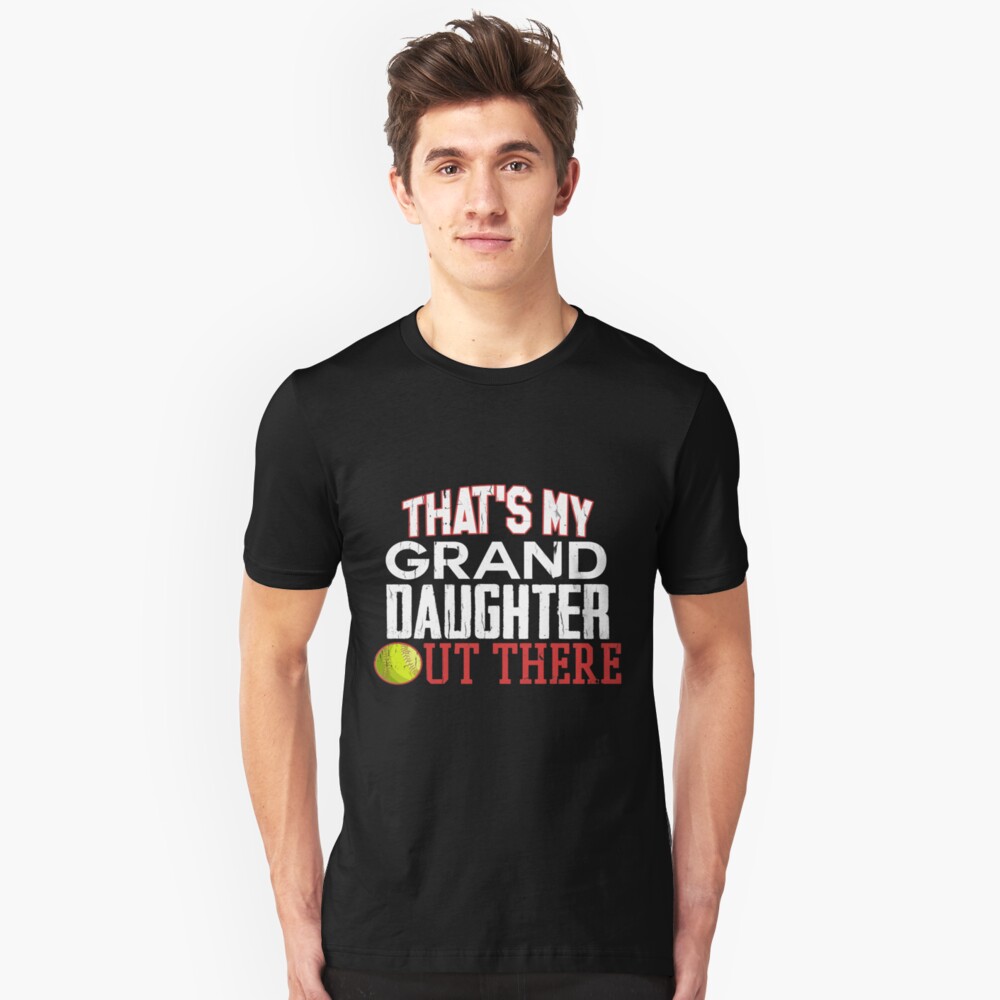 tee Softball Grandparent That/_s My Granddaughter Unisex Sweatshirt