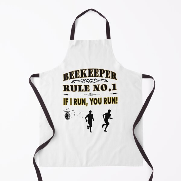 Item preview, Beekeeper Rule No. If I run, You run - beekeeper swarm of bees designed and sold by dJ-Design.