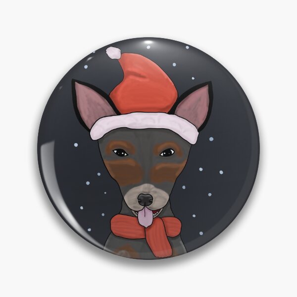 Item preview, Christmas rat terrier designed and sold by Antiope33.