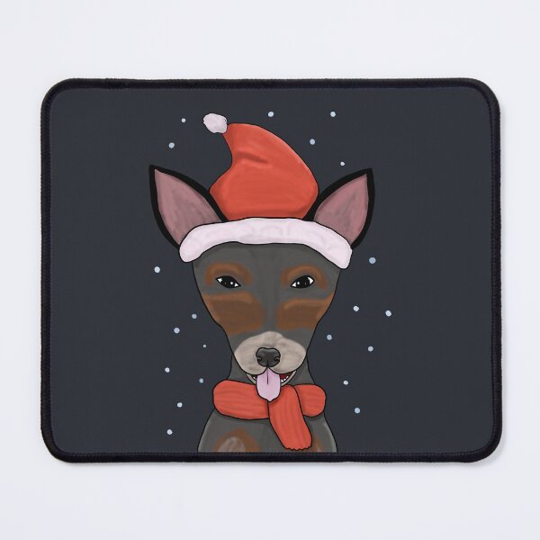 Item preview, Christmas rat terrier designed and sold by Antiope33.