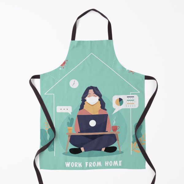Item preview, Girl with Laptop | Work from Home designed and sold by I'm Redz.