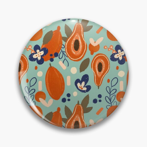 Item preview, Patrón de calabaza de diseño retro otoño designed and sold by idolizeyou.