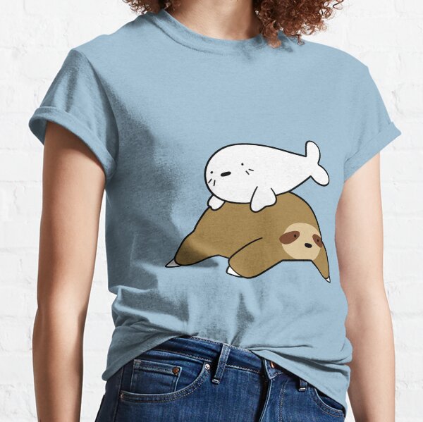 Harp Seal T Shirts Redbubble - cute harp seal shirt roblox