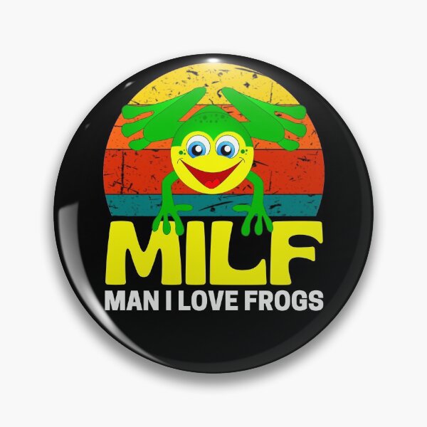 Item preview, Retro Vintage MILF Man I Love Frogs Funny Frog Lover designed and sold by RGRamsey.