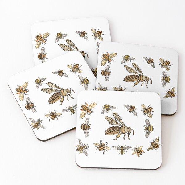 Item preview, Mega sticker set of Bees designed and sold by Emil1993.