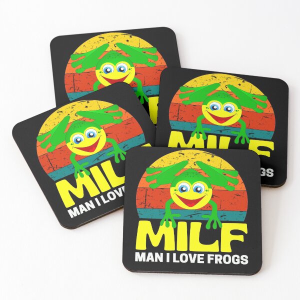 Item preview, Retro Vintage MILF Man I Love Frogs Funny Frog Lover designed and sold by RGRamsey.