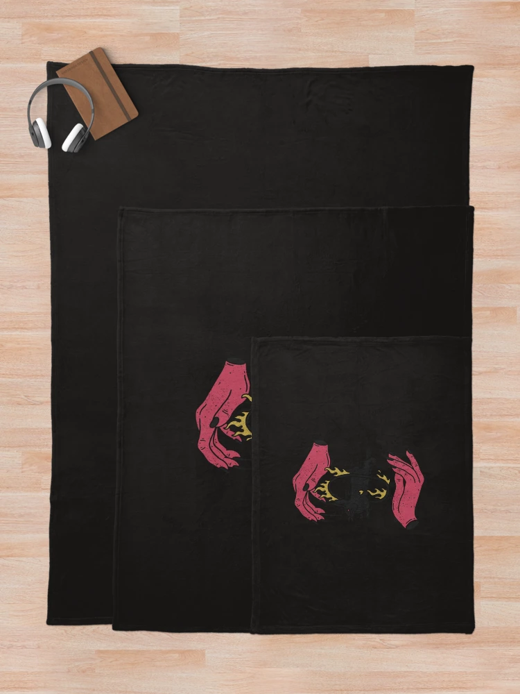 Thumbnail 5 of 6, Throw Blanket, Save The Rabbit Sticker designed and sold by LisaEmberger.
