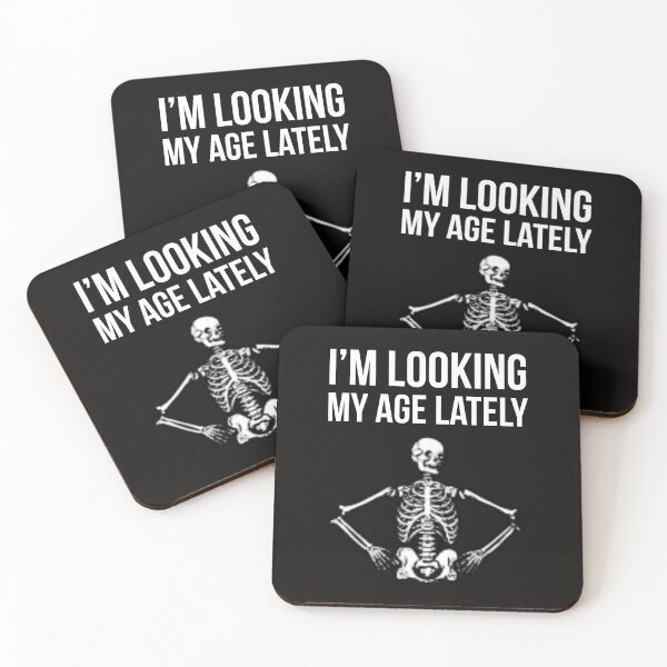 Item preview, Ageing Skeleton designed and sold by Slogans4u.