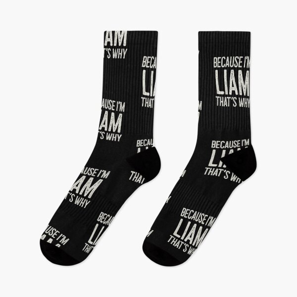 Item preview, Because I’m Liam That’s Why Funny Personalized Name designed and sold by MariosNydras.
