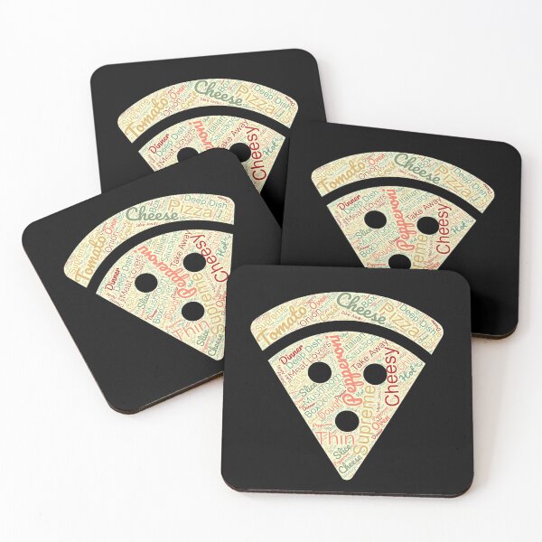 Item preview, My Favorite Color Is Pizza - Word Cloud Pizza Face Design designed and sold by 5lav.
